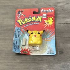 RARE Pikachu VINTAGE 1999 Stapler/Staples New Sealed Old Stock DISPLAY RETRO picture
