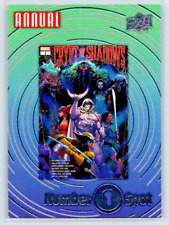 N1S-3 CRYPT OF SHADOWS #1 2022-23 2023 Upper Deck Marvel Annual NUMBER 1 SPOT picture