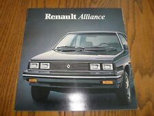 1984 Renault Sales Brochure - Alliance - Vintage picture