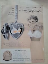 1951 women's Hollywood Maxwell bra secret bust pads vintage fashion ad picture