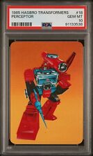 1985 Hasbro Transformers #18 Perceptor PSA 10 picture