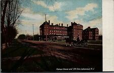 c1900 LAKEWOOD N.J. PALMER HOUSE 5TH AVE. UNPOSTED UNDIVIDED POSTCARD 14-96 picture