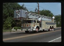 Elkins Park PA 1974 American FA Grove 85' RM Tower Fire Apparatus Slide picture