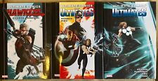 Ultimate Comics Jonathan Hickman 3 HC set 1st print 2011 Hawkeye Ultimates picture