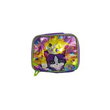Lisa Frank vintage Insulated Soft Lunch Box Bag Rainbow Cats Rare 1990's picture