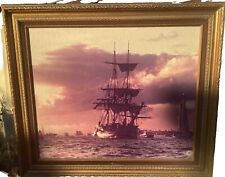 Rare Vintage Limited Edition Photographic Print on Canvas 