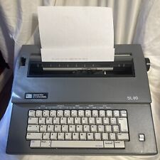 Vintage Smith Corona Typewriter SL 80 Portable & Cover TESTED Working picture