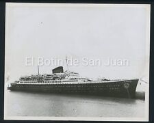 VTG PRESS PHOTO /  FRENCH PASSENGER LINER / SHIP - SS FLANDRE/ 1952 picture