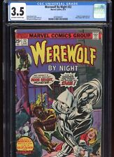 Werewolf by Night #32 CGC 3.5 OW/W 1st app Moon Knight Marc Spector 1975 Marvel picture