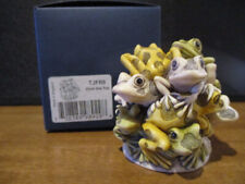 Harmony Kingdom Over the Top Aposematic. Crypsis Frogs UK Made Box Figurine RARE picture