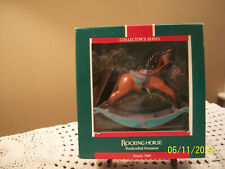 MIB Hallmark Rocking Horse Series Ornament 1989 9th in series picture
