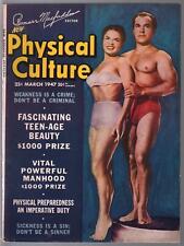MAG: Physical Culture 3/1947-Female body builders-physique photos-FN- picture