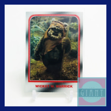 2020 Topps NOW Star Wars Lenticular #12 Wicket W. Warrick Trading Card  picture