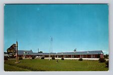 Cheboygan MI-Michigan, Baby Grand Motel Advertising Vintage Souvenir Postcard picture