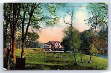 Postcard Troy PA Long's Pond Divided Back Posted 1910 picture