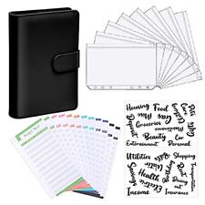 A6 Pu Leather Budget Bindercash Envelopes For Budgetingbudget Planner Include Bu picture