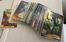 Early 1990s Marvel Trading Card lot ~ Wolverine ~ Deadpool ~ Gambit ~ picture
