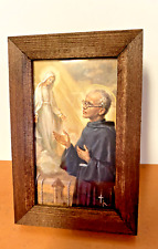 Saint Maximilian Kolbe,Small Framed Picture , New from Japan picture