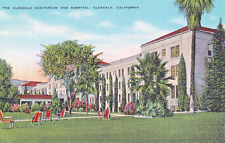 Postcard CA Glendale California Sanitarium and Hospital I7 picture