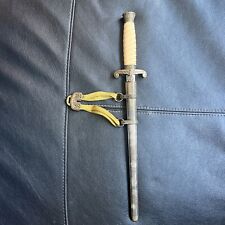 IMPERIAL GERMAN NAVY KRIEGSMARINE EICKHORN  DAGGER KNIFE AND HAMMERED SCABBARD picture