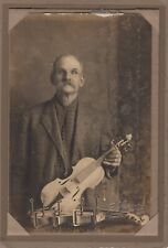 Niels Hakkerup Signed - Antique Photograph Bemiji MN - Violin Maker picture