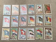 1963 topps midgee flags cards South Africa    EX picture