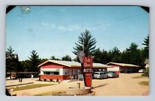 Wisconsin Dells WI-Wisconsin Dells Manor Motel Advertising, Vintage Postcard picture