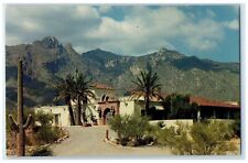 c1950's Las Campanas De Las Catalinas Restaurant View Tucson Arizona AZ Postcard picture