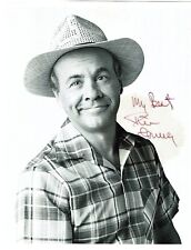 Tim Conway Signed 8x10 Straw Hat Pizza Spokesperson, 1982 picture