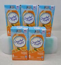 Crystal Light Drink Mix - 10 On The Go Packets - Classic Orange - 5 Pack picture