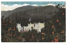 Glendale California c1910 Private Residence, Orange Grove, foothills picture