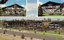 Bavarian Haus Motel Frankenmuth Michigan Multi-View Chrome Postcard picture
