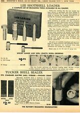 1962 Print Ad of Lee Shotshell Loader & Tucker Shell Sealer picture