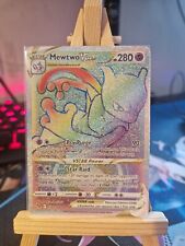 Pokémon TCG - Mewtwo VStar - 079/078 - Pokémon Go - Rainbow Rare [NM] picture