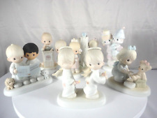 Lot of 7 ENESCO Precious Moments Decorative Porcelain Figurines picture