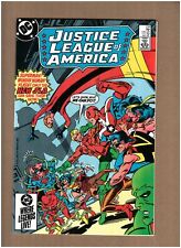 Justice League of America #238 DC Comics 1985 Superman Flash NM- 9.2 picture