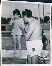 1959 Miami Fl Recreation Program Larry Young Bill Bergans Tyke Girl 8X10 Photo picture