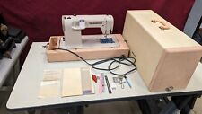 Vintage Elna Supermatic Sewing Machine 722010 W/Case picture