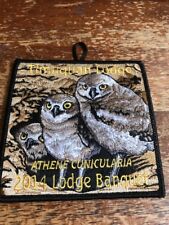 Timuquan Lodge #340 2014 Lodge Banquet OA Order of the Arrow Owl 24C-421D picture