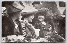 Washington DC~Inaugural Parade~Mrs Woodrow Wilson & T Marshall~March 4 1913 B&W picture