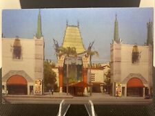 Hollywood CA- California, Grauman's Chinese Theatre, , Vintage Postcard B12 picture