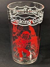 VINTAGE 50s HOWDY DOODY WELCH’S GLASS “Drinking Grape Juice is Seal's Favorite” picture