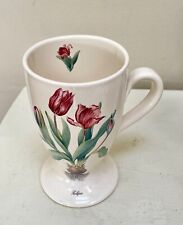 Tulipa Pottery Pedestal Coffee Mug picture