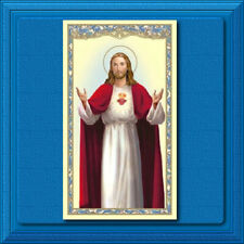 Anima Christi Our Lord Jesus Christ Sacred Heart Catholic Holy Prayer Card ✝️ picture