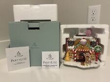 Partylite Exclusive Retired Gingerbread Cottage House Village #1 w/box P7901 picture
