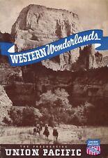 1941 Union Pacific Railroad Western Wonderland Travel Brochure bx picture