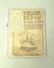 Amazing 1946 AFRS Souvenir Edition Cruise News US Army Transport Ship HB Freeman picture