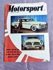 1955 MAY/JUNE Motorsport magazine Daytona picture