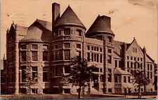 Postcard Public Library in Toledo, Ohio picture