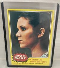 1977 Topps Star Wars Princess Leia Honors the Victors #180 Card picture